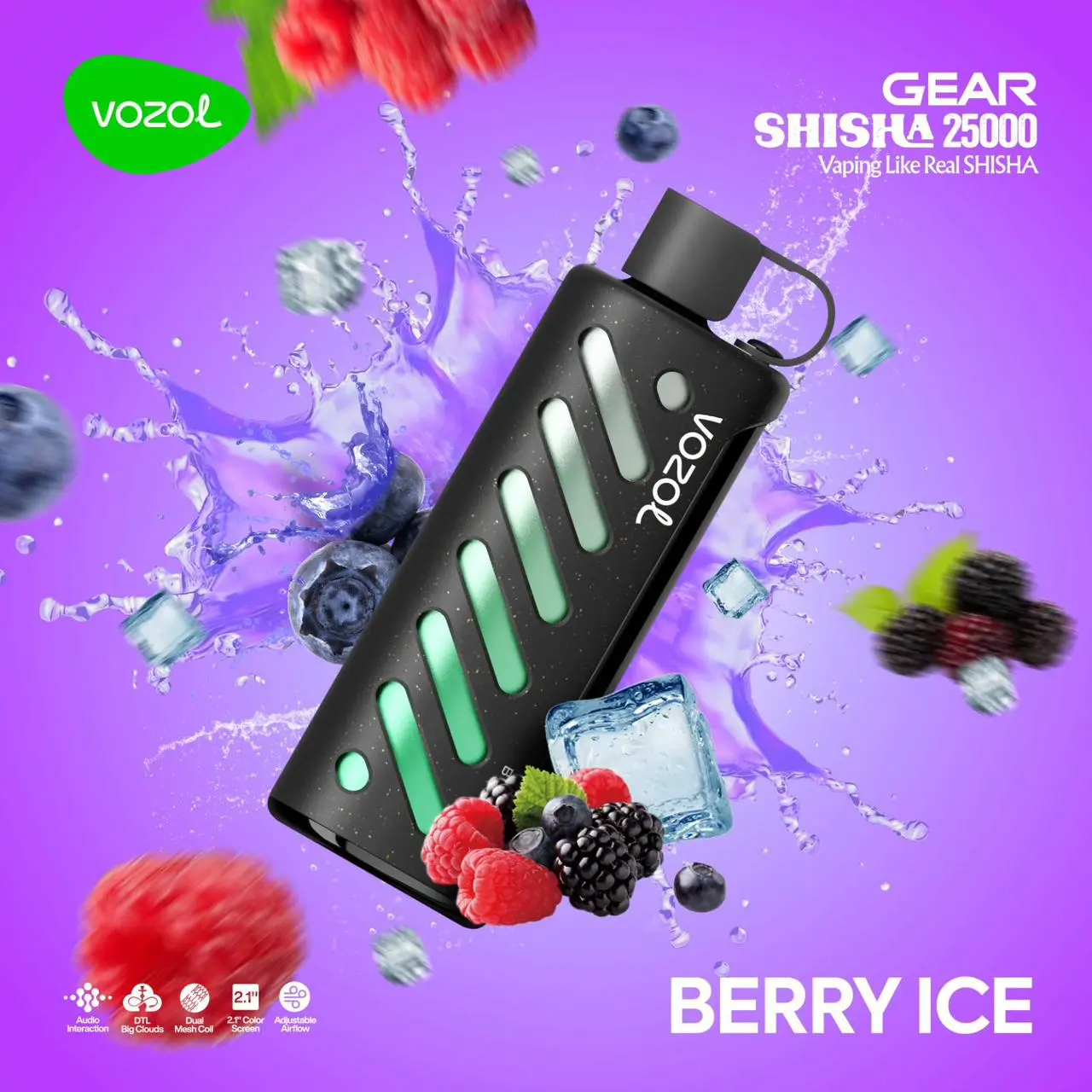 Vozol Gear 25000 Puff Bar,Elektronik Sigara                                                                                                      