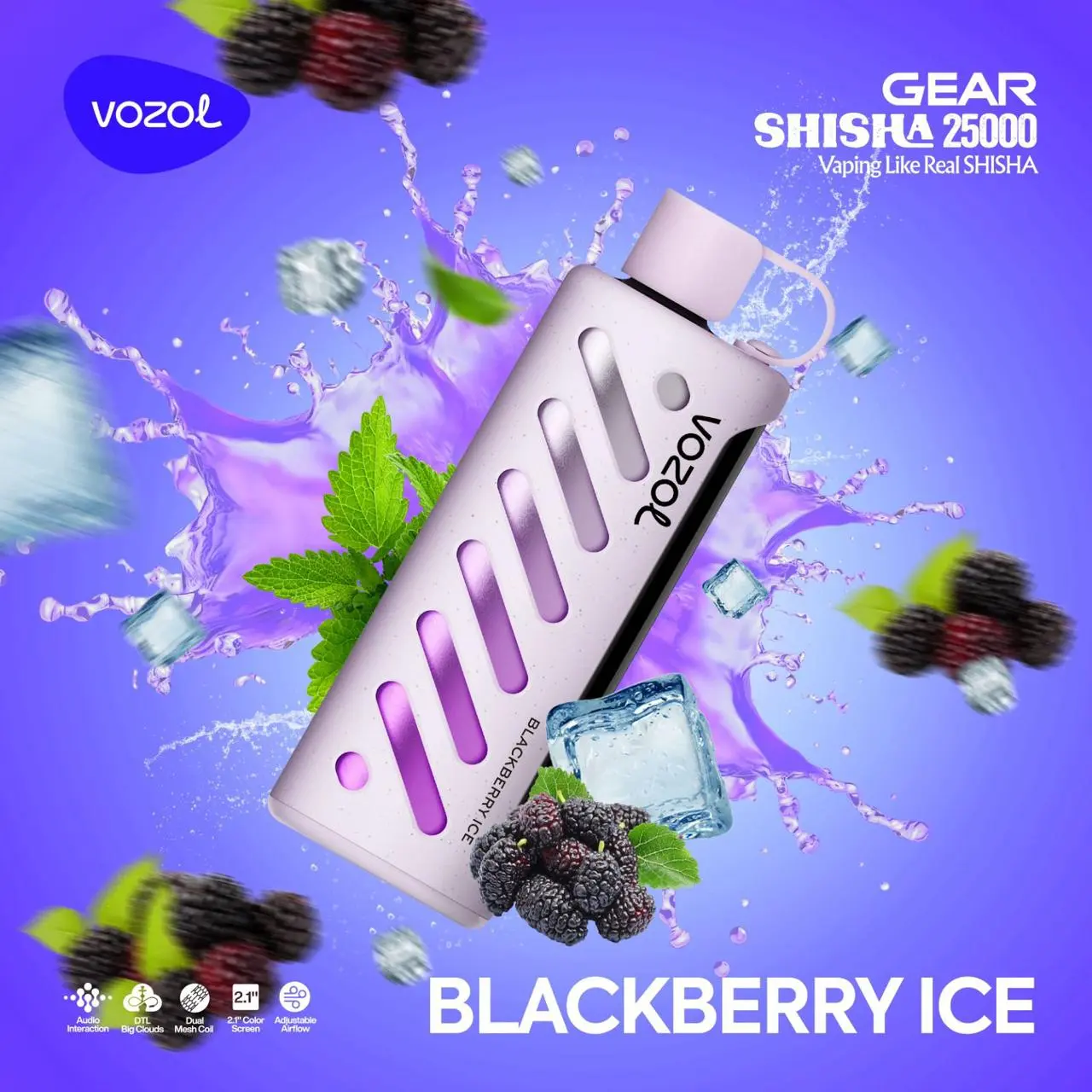 Vozol Gear 25000 Puff Bar,Elektronik Sigara