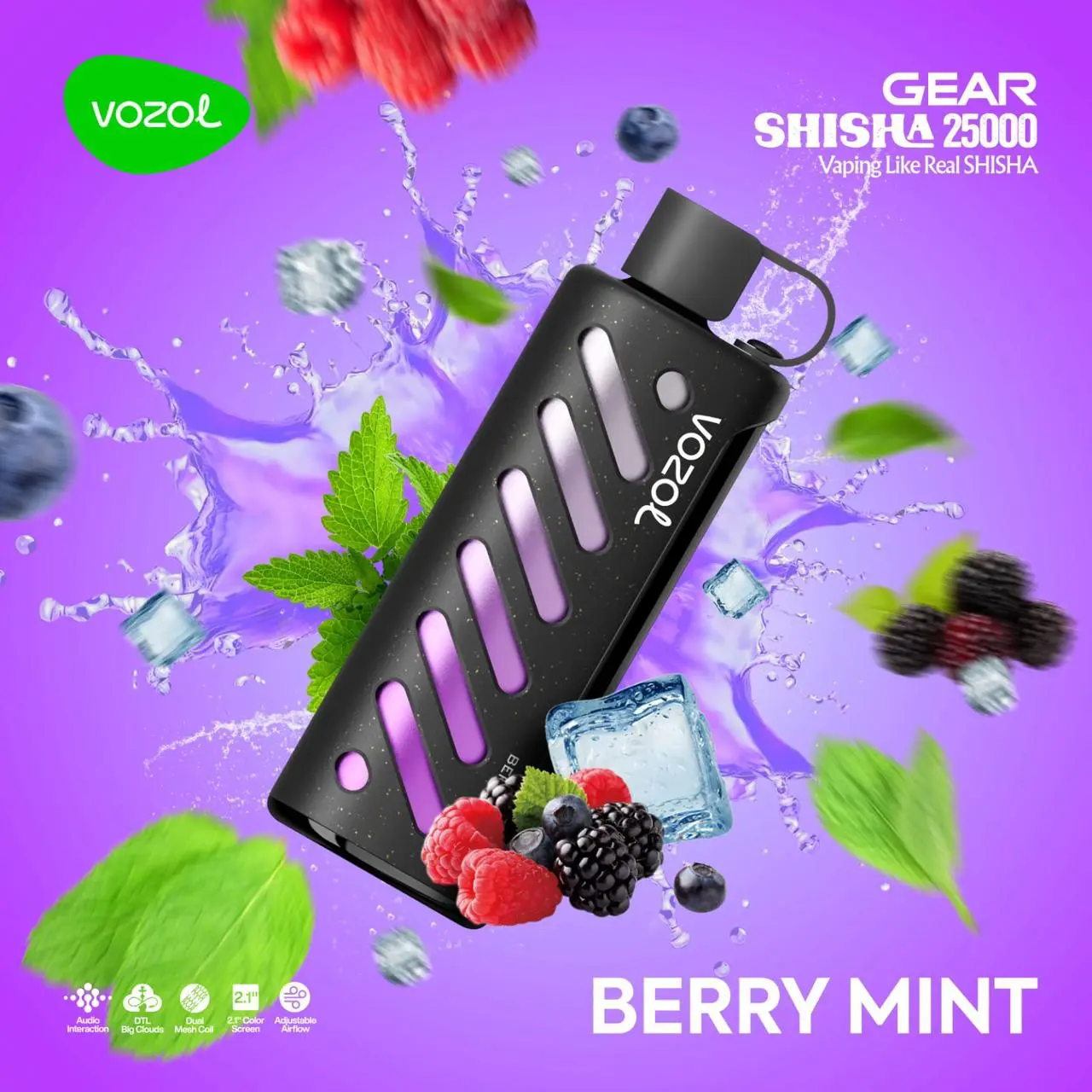Vozol Gear 25000 Uygun Fiyatla Satışta!Puff Bar