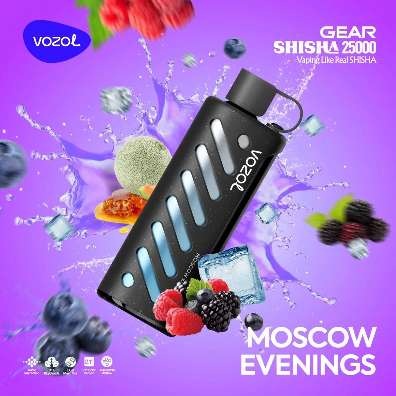 Vozol Gear 25000 Puff Vozol Gear,Vozol Tatlı Aroma