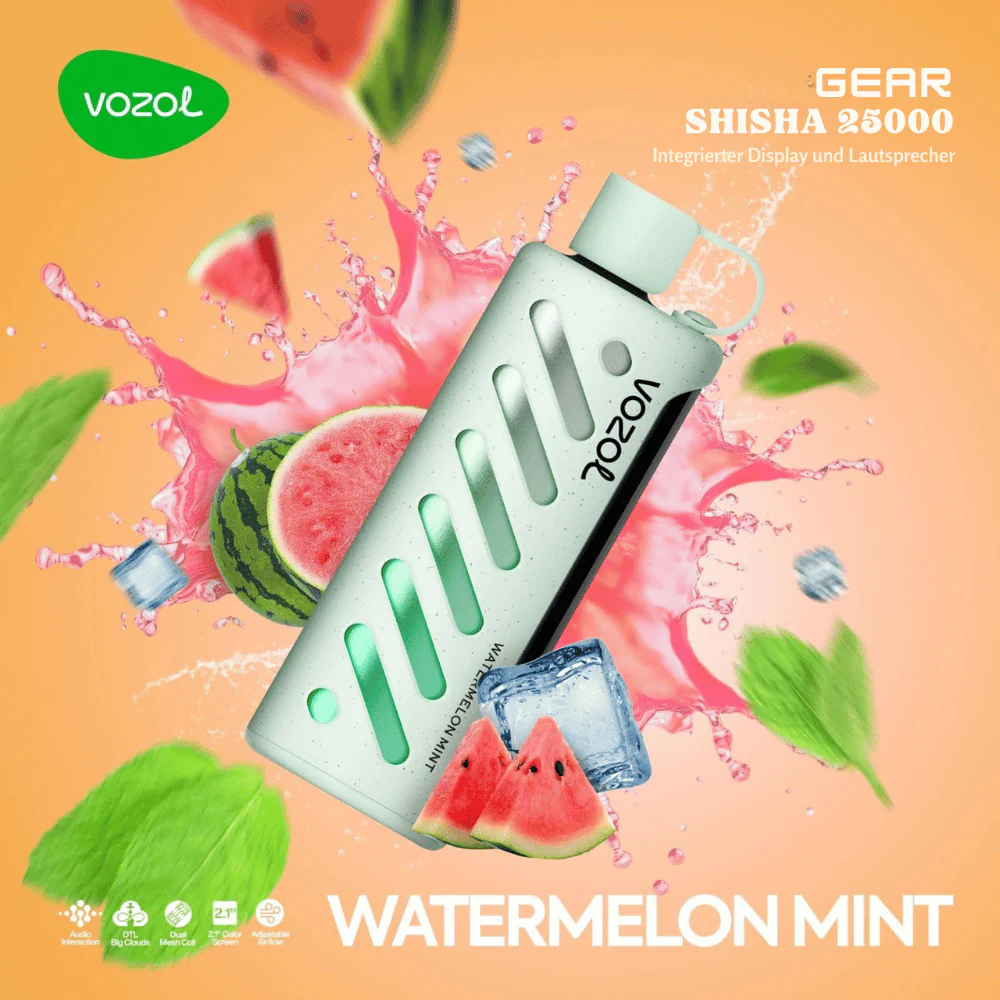 Vozol Gear 25000 Puff 25000 Puff E-sigara Deneyimi,