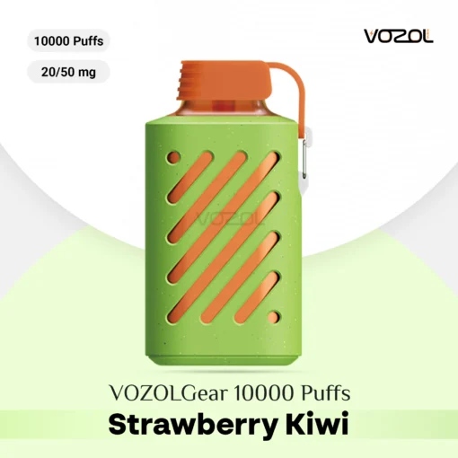 Vozol Gear 10000 Puff Bar,Çilek ve Kivi Aromalı Vozol