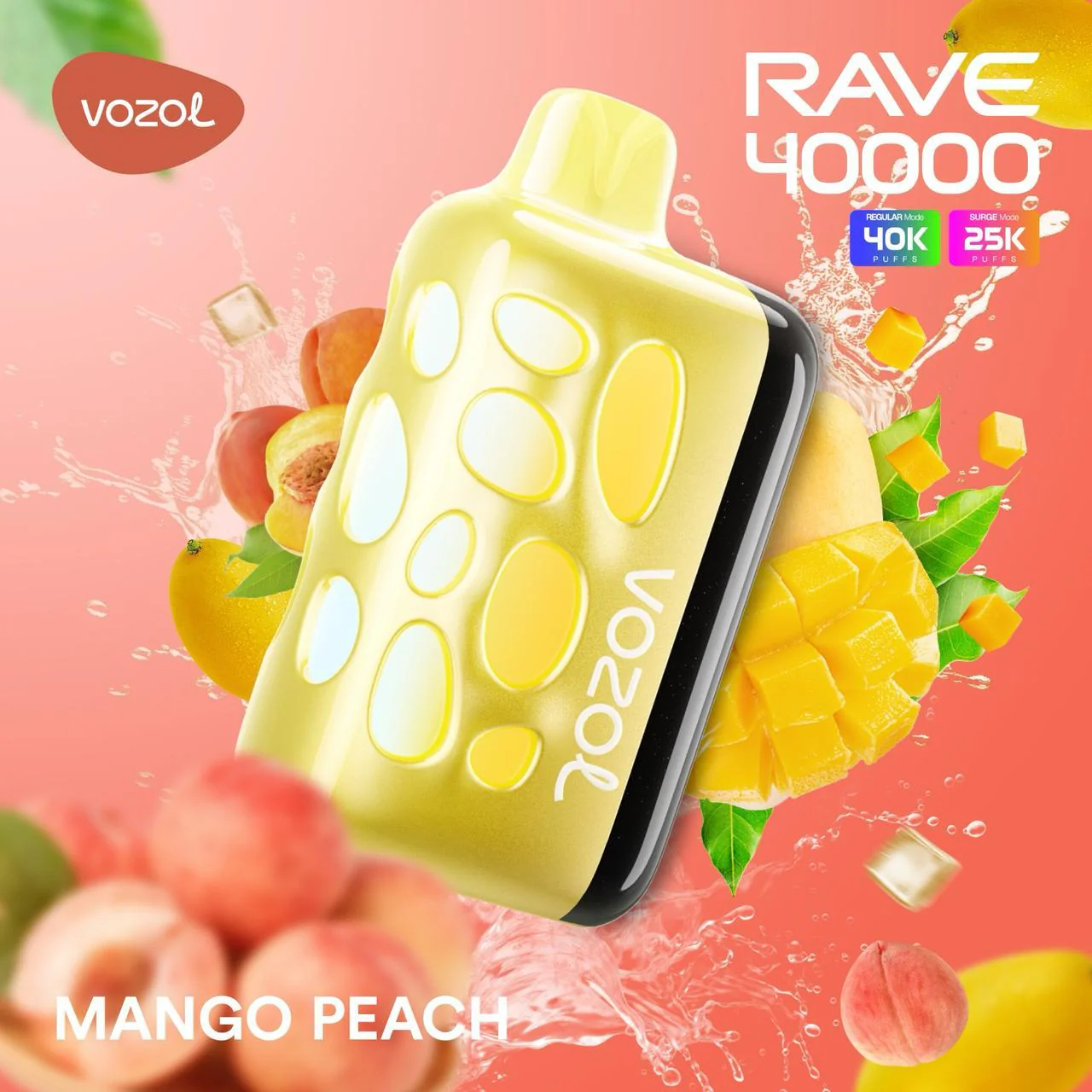 Vozol Rave 40000 Enerjik Vape,Modern Puff Bar