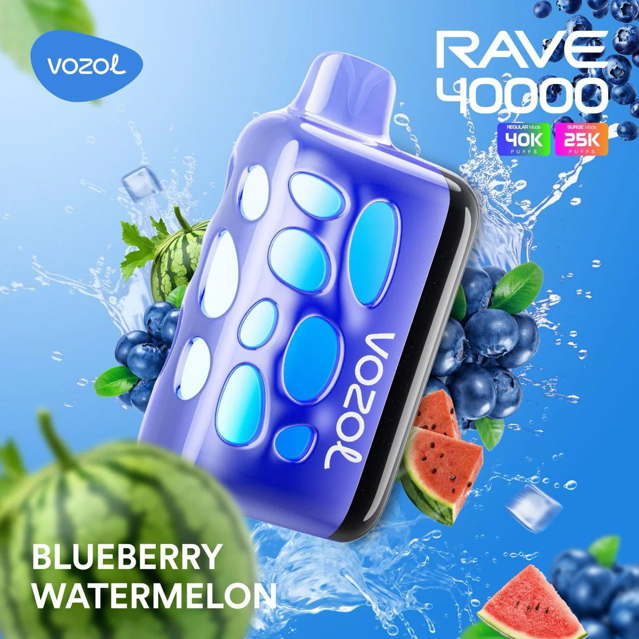 Vozol Rave 40000 Vape Bar,Yaşam Stiline Uygun Puff