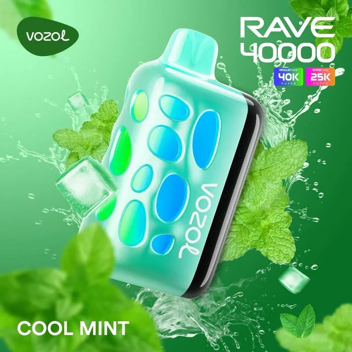 Vozol Rave 40000 Gelişmiş Chipli Puff Bar,Nargile