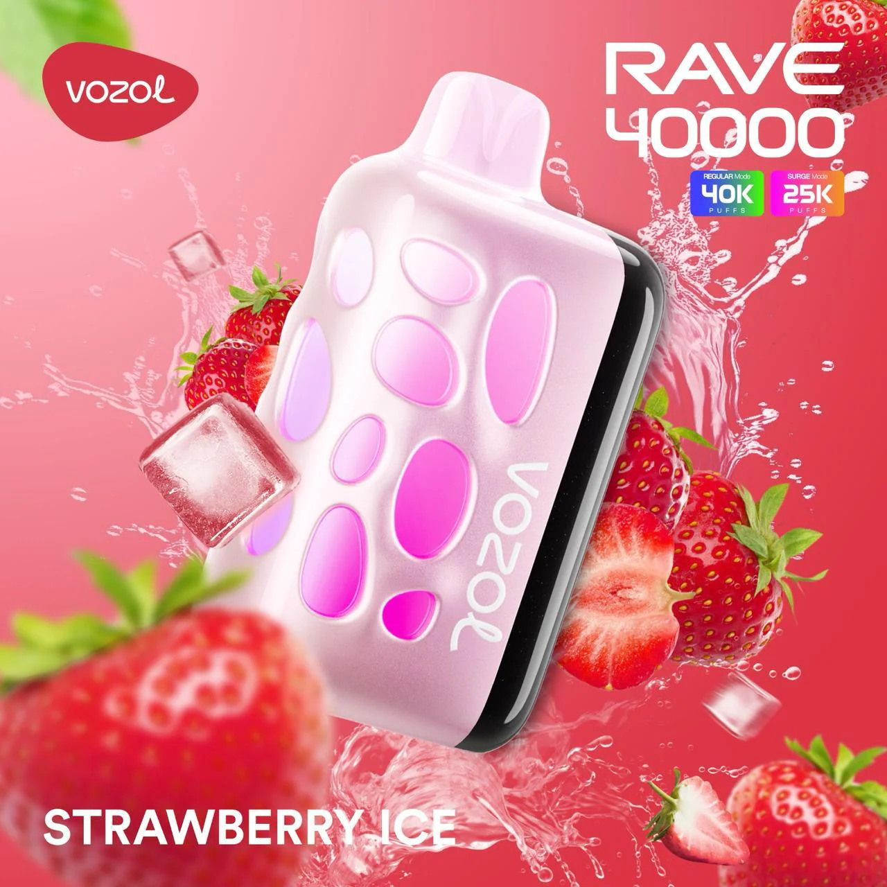 Vozol Rave 40000 Yeni Nasil Aroma Vape,Puff Bar